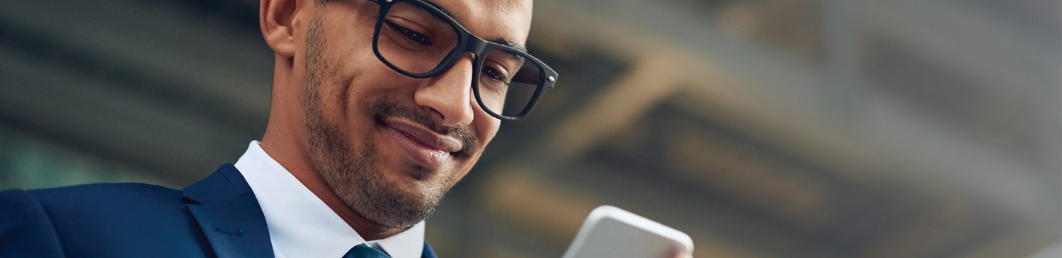 Resetting a password - Mid banner Blue